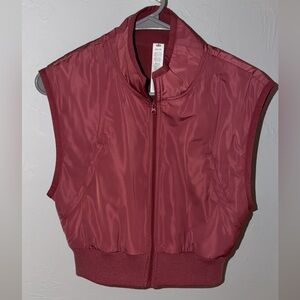 ALO Yoga Burgundy Sleeveless Vest